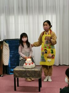 誕生日会の様子